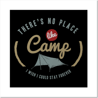 No Place Like Camp Posters and Art